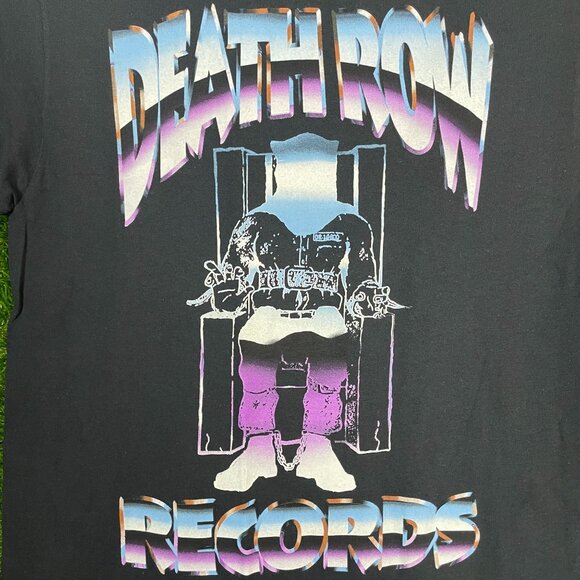 Death Row Records Rap T-shirts size Small - Picture 3 of 4